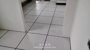 防静电地板铺装效果图